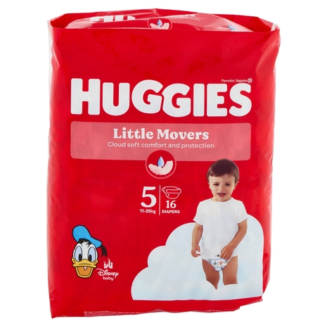 Huggies ultra comfort Pannolini 5 11-25 Kg 16 pz